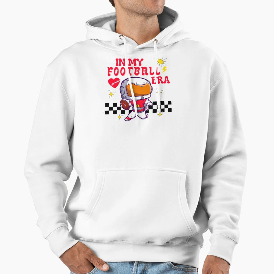 My Football Mom Era 2024 Hoodie - Novelty Apparel Unisex - T-Shirt, Sweatshirt, Hoodie