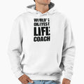 Funny Worlds Okayest Life Coach Gift Hoodie - Aesthetic Graphic Unisex - T-Shirt, Sweatshirt, Hoodie