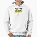 Ask Me About Football Hoodie - Unique Graphic Men Women - T-Shirt, Sweatshirt, Hoodie