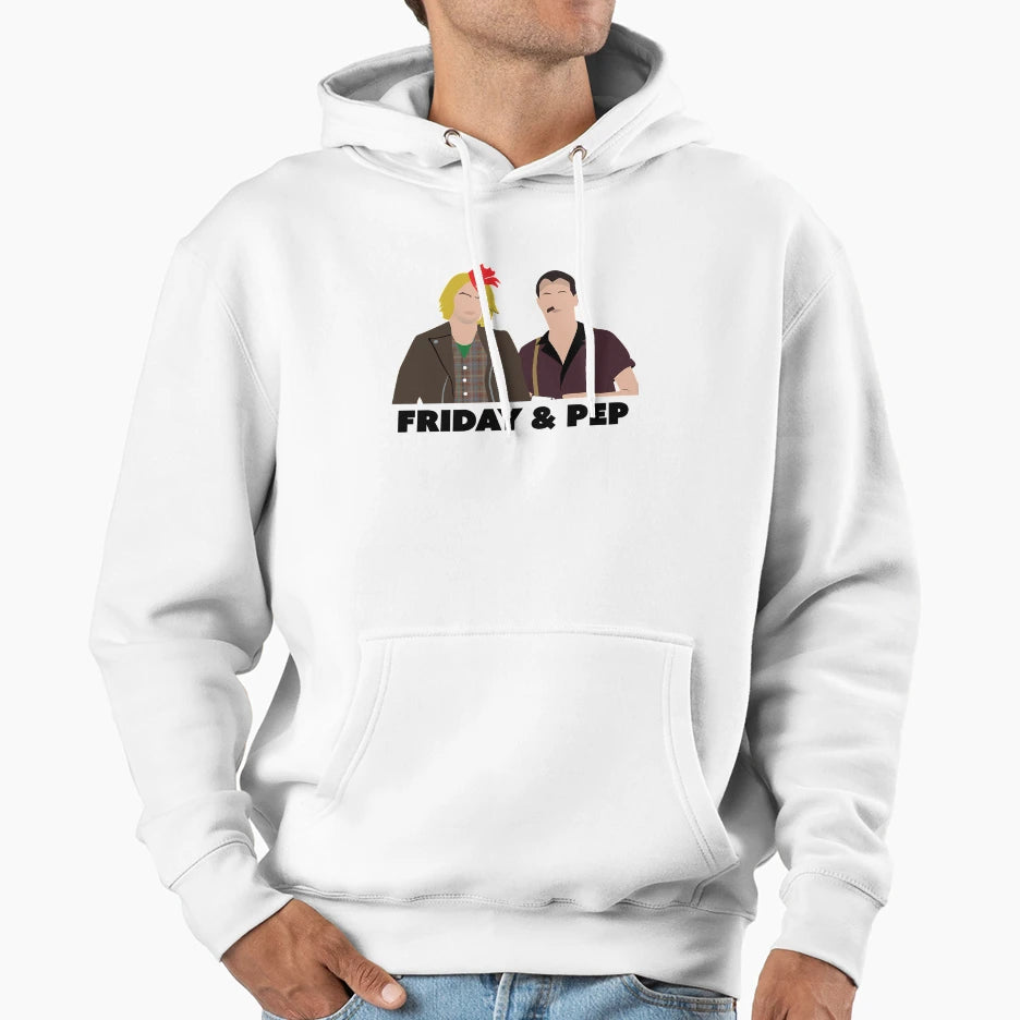 Dragnet Pep And Joe Hoodie - Graphic Print Men Women - T-Shirt, Sweatshirt, Hoodie