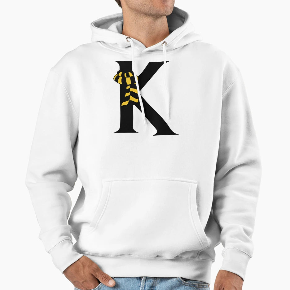 Letter K Huffle Harry Magic School Hoodie - Graphic Print Men Women - T-Shirt, Sweatshirt, Hoodie