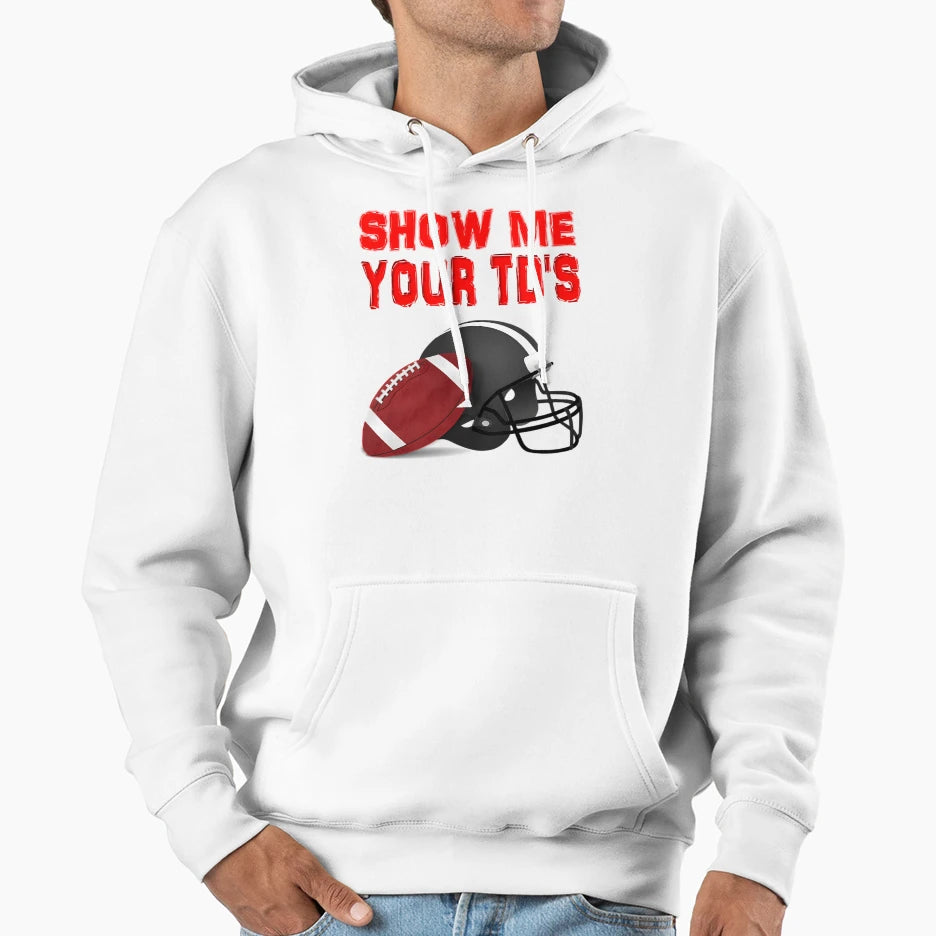 Football Fantasy Draft Champion Touchdown Hoodie - Trendy Graphic Unisex - T-Shirt, Sweatshirt, Hoodie