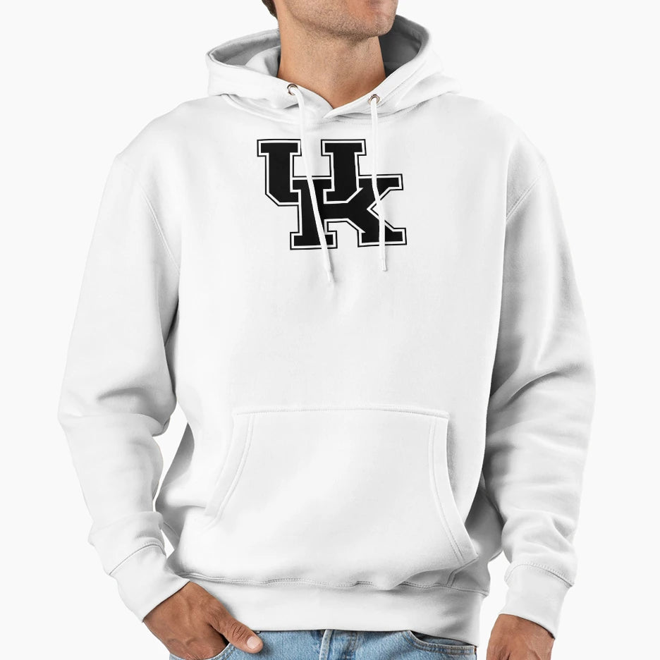 Uk Logo Hoodie - Casual Everyday Wear for Adults - T-Shirt, Sweatshirt, Hoodie