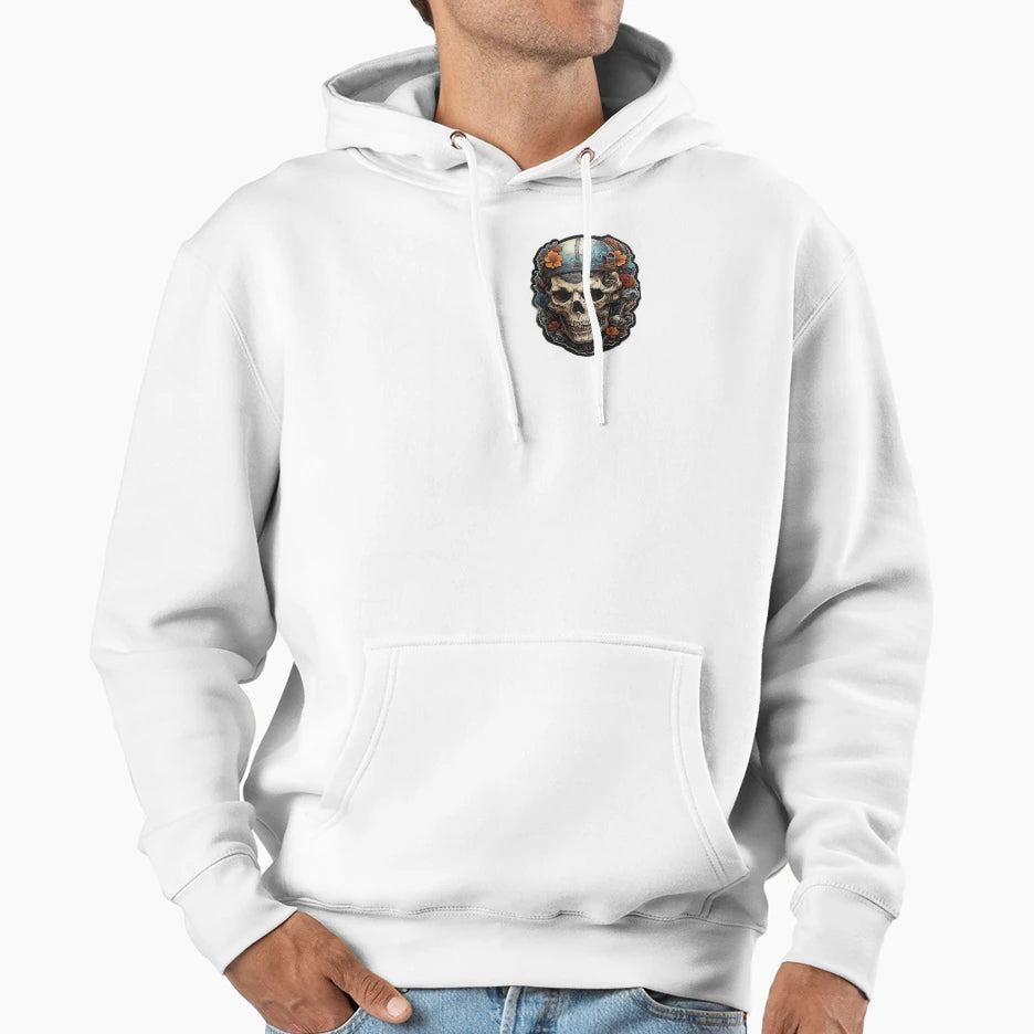 Skull Hoodie - Fun Novelty Design Unisex - T-Shirt, Sweatshirt, Hoodie