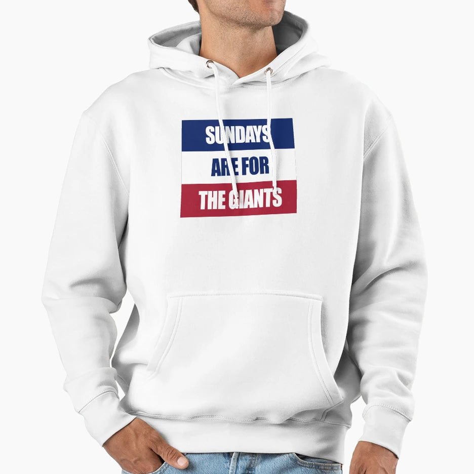Sundays Are Giants Hoodie - Graphic Print Men Women - T-Shirt, Sweatshirt, Hoodie