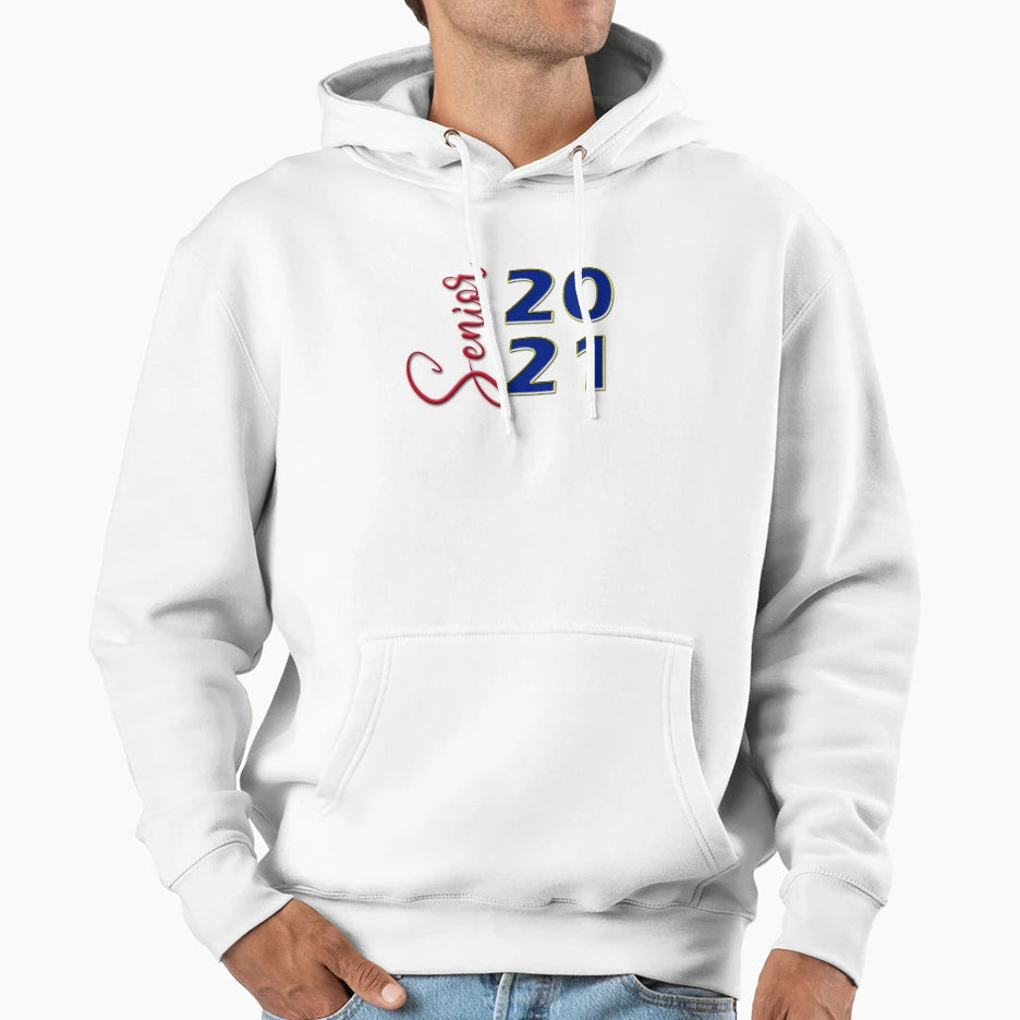 Senior 2021 Graduation Class 2021 Hoodie - Trendy Graphic Men Women - T-Shirt, Sweatshirt, Hoodie