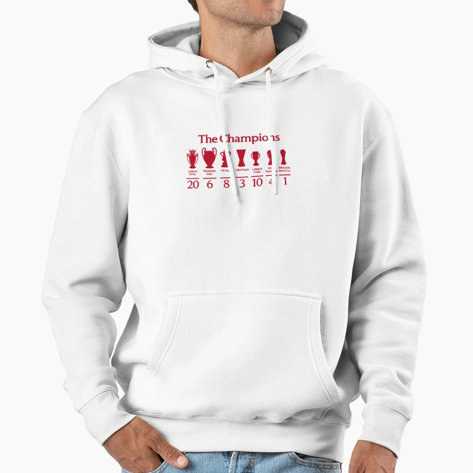 Liverpool Champions League Hoodie - Streetwear Style Men Women - T-Shirt, Sweatshirt, Hoodie