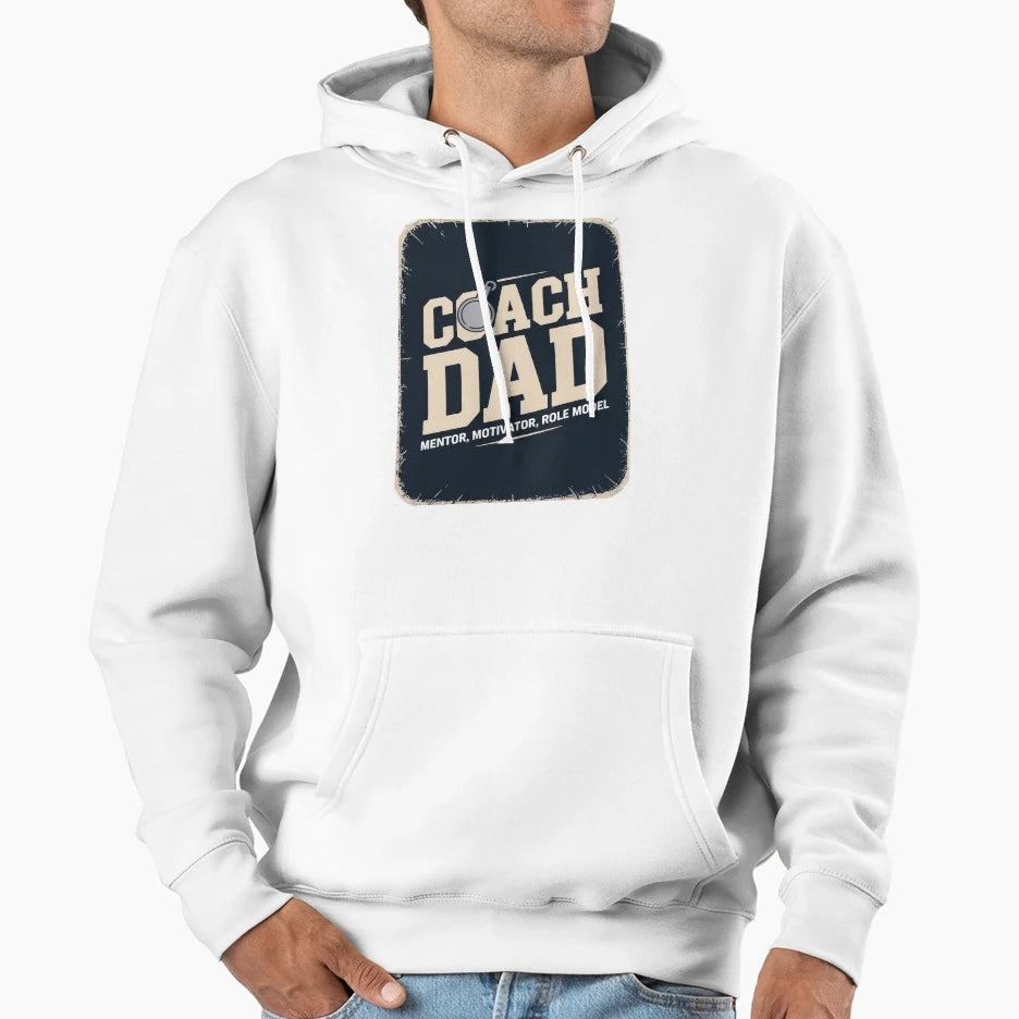 Coach Dad Hoodie - Aesthetic Graphic Unisex - T-Shirt, Sweatshirt, Hoodie