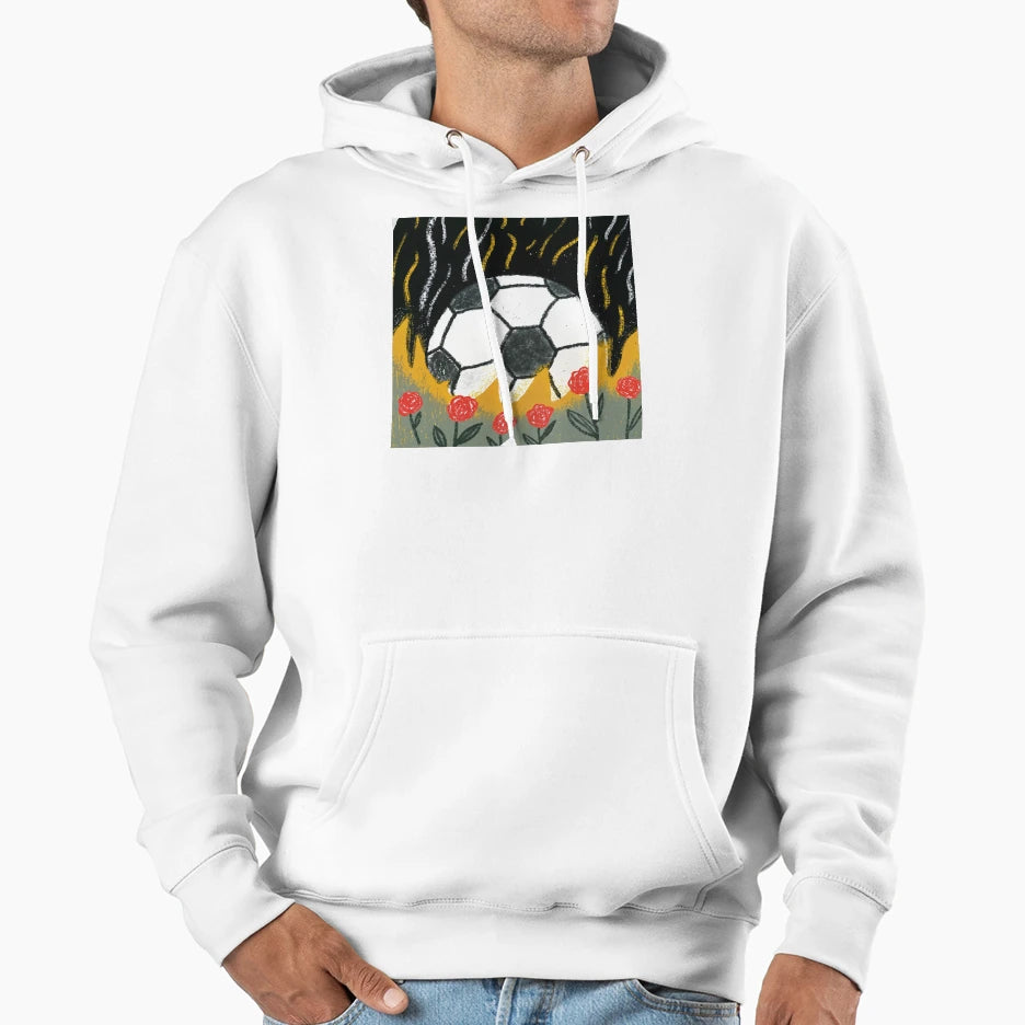 Immerse Yourself World Football Hoodie - Graphic Print Men Women - T-Shirt, Sweatshirt, Hoodie