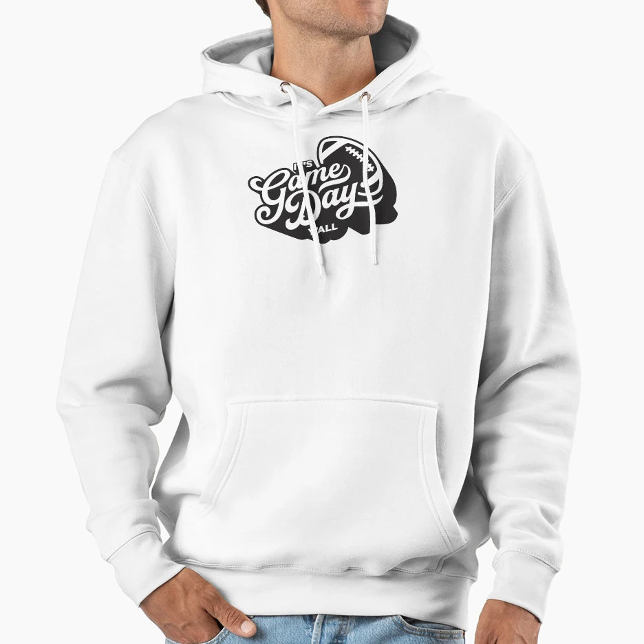 Its Game Day Yall Soccer Mom Soccer Dad Hoodie - Graphic Print for Adults - T-Shirt, Sweatshirt, Hoodie