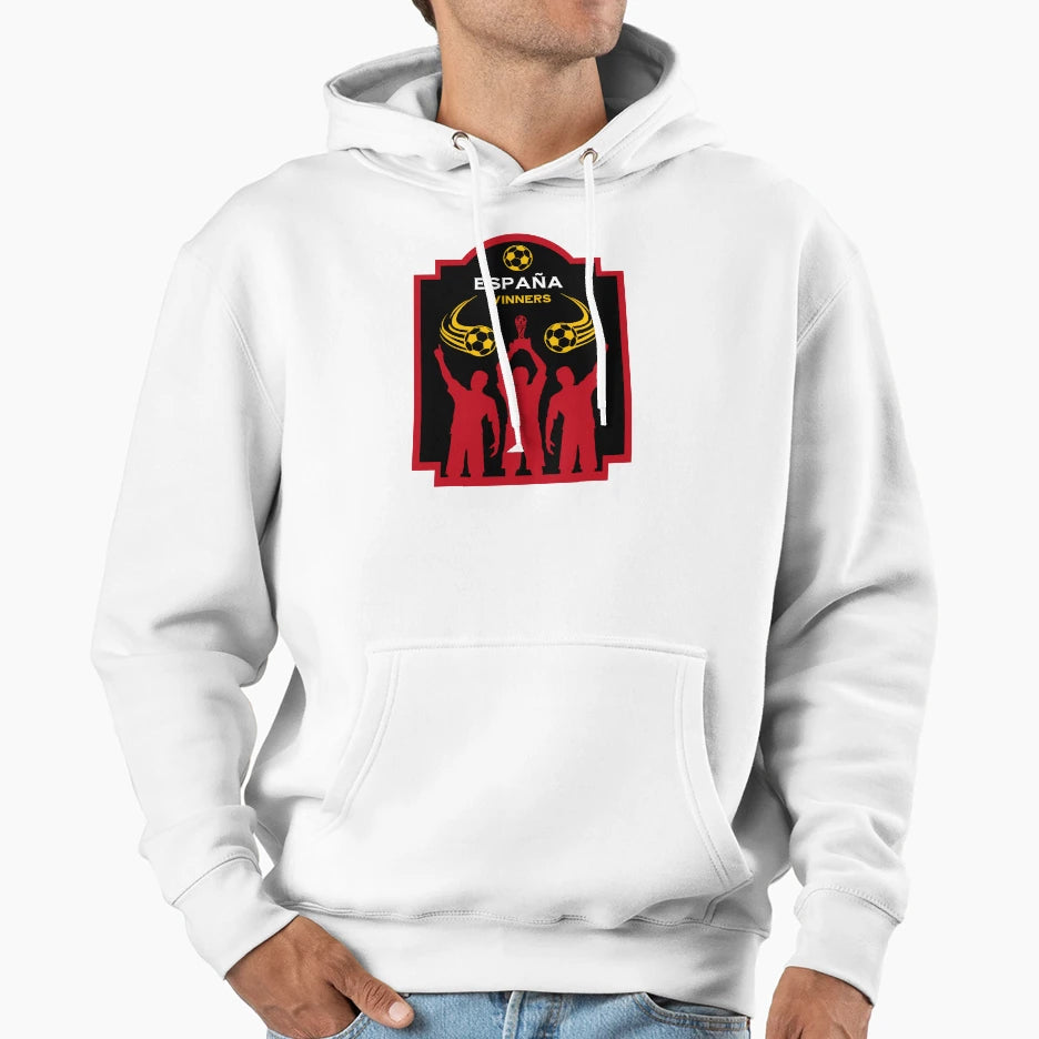 Espana Football Winners Hoodie - Trendy Graphic for Adults - T-Shirt, Sweatshirt, Hoodie