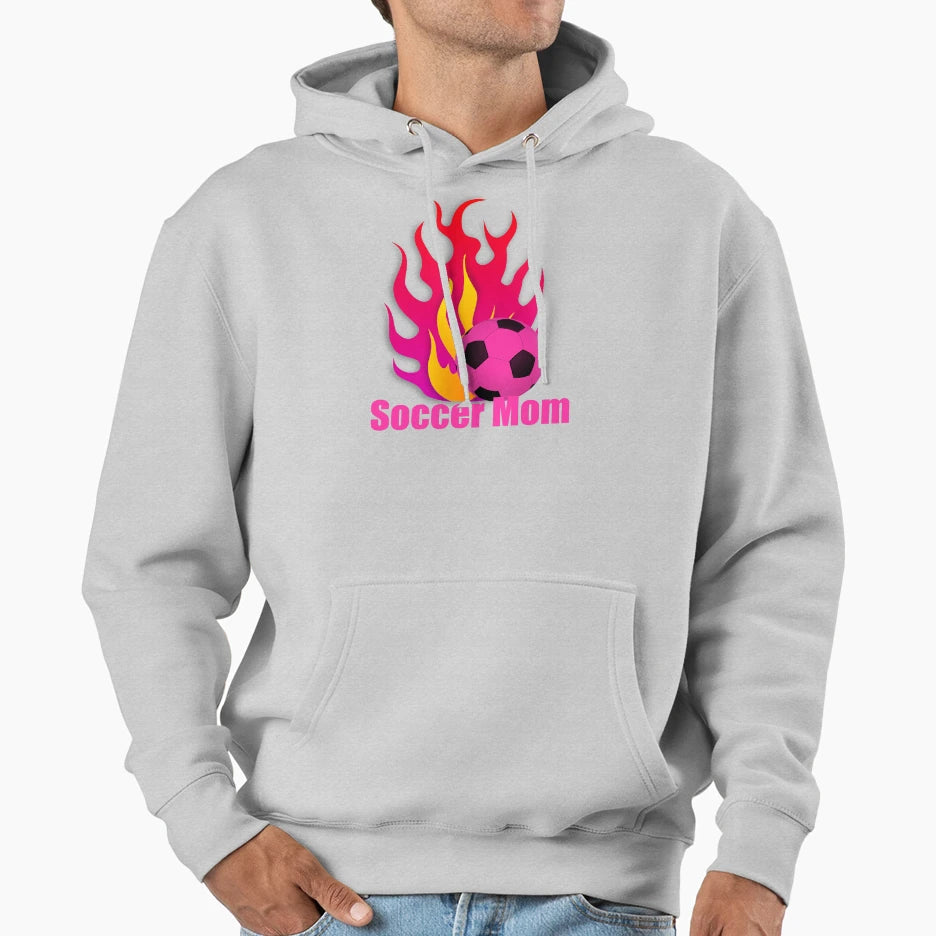 Soccer Mom Hoodie - Minimalist Print Unisex - T-Shirt, Sweatshirt, Hoodie