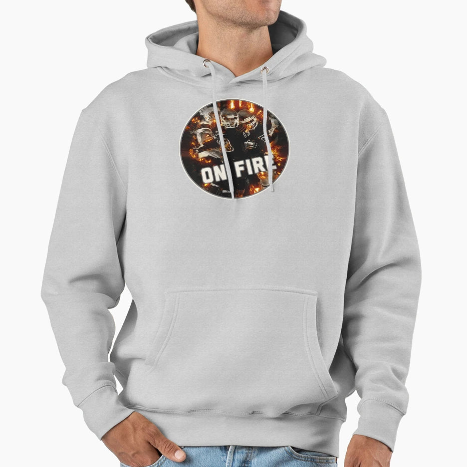 Boss Football Team Art Hot Helmet Hoodie - Trendy Graphic for Adults - T-Shirt, Sweatshirt, Hoodie