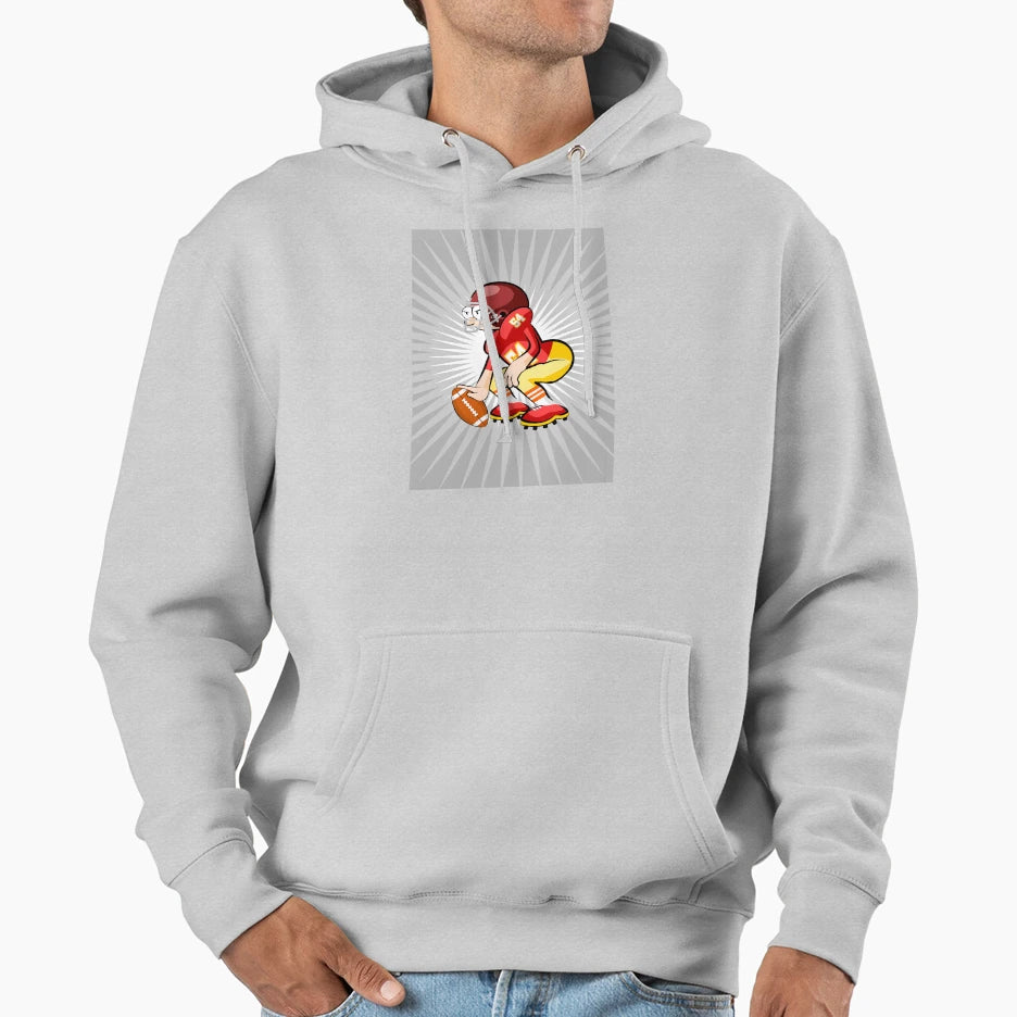 American Football Marshal Action Hoodie - Novelty Apparel Unisex - T-Shirt, Sweatshirt, Hoodie