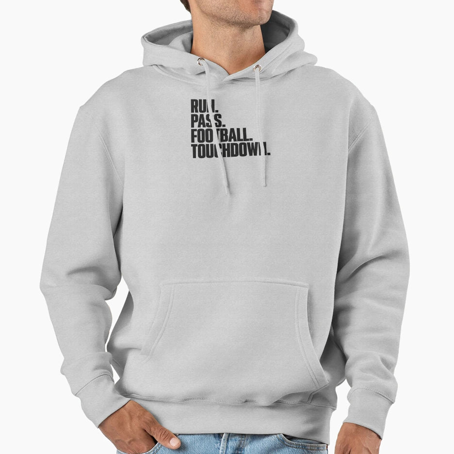 Football Season Hoodie - Trendy Graphic Men Women - T-Shirt, Sweatshirt, Hoodie