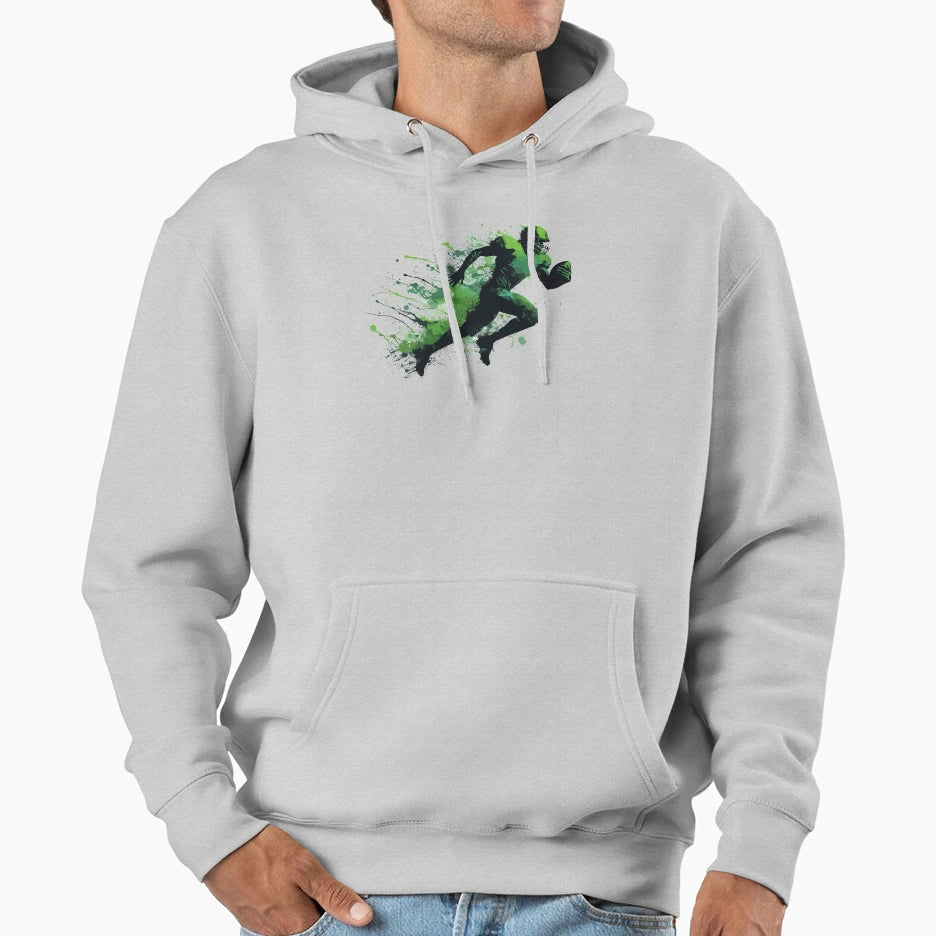 American Football Ink Art Hoodie - Streetwear Style for Adults - T-Shirt, Sweatshirt, Hoodie