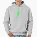 Green Lightning Bolt Hoodie - Unique Graphic Unisex - T-Shirt, Sweatshirt, Hoodie
