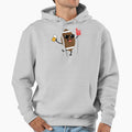 Beer Drinking Football Hoodie - Streetwear Style for Adults - T-Shirt, Sweatshirt, Hoodie