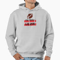 American Football Lover Simple Black Hoodie - Minimalist Print Unisex - T-Shirt, Sweatshirt, Hoodie