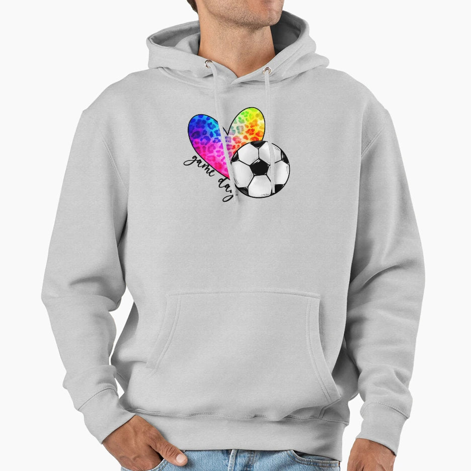 Soccer Game Day Gift Soccer Lovers Hoodie - Fun Novelty Design Unisex - T-Shirt, Sweatshirt, Hoodie
