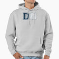 D Fence Blue Hoodie - Trendy Graphic for Adults - T-Shirt, Sweatshirt, Hoodie