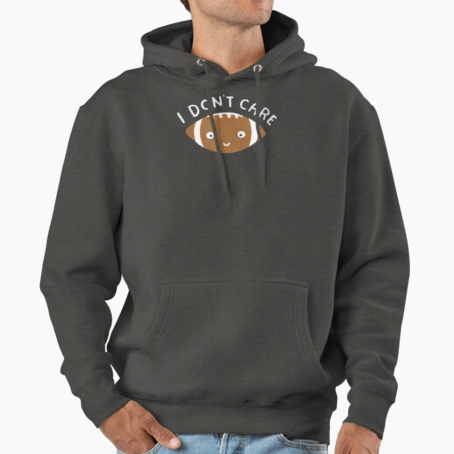 Football Thoughts Hoodie - Trendy Graphic Men Women - T-Shirt, Sweatshirt, Hoodie