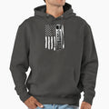 American Football Usa Flag Hoodie - Custom Art Print Men Women - T-Shirt, Sweatshirt, Hoodie