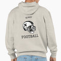 Scary Football Hoodie - Casual Everyday Wear Men Women - T-Shirt, Sweatshirt, Hoodie