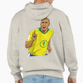 Ronaldo Nazario Hoodie - Fun Novelty Design Men Women - T-Shirt, Sweatshirt, Hoodie