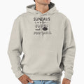 Sundays Are Jesus And Football Hoodie - Unique Graphic Men Women - T-Shirt, Sweatshirt, Hoodie