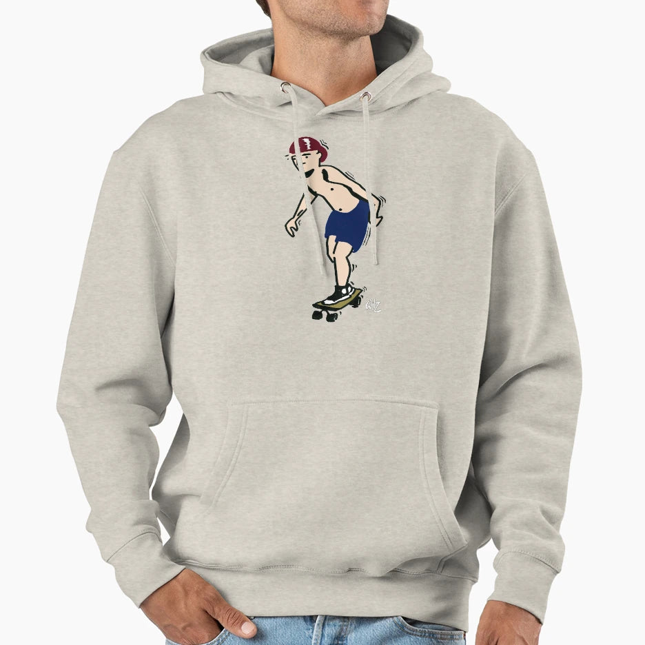 Smart Skater Hoodie - Trendy Graphic Men Women - T-Shirt, Sweatshirt, Hoodie