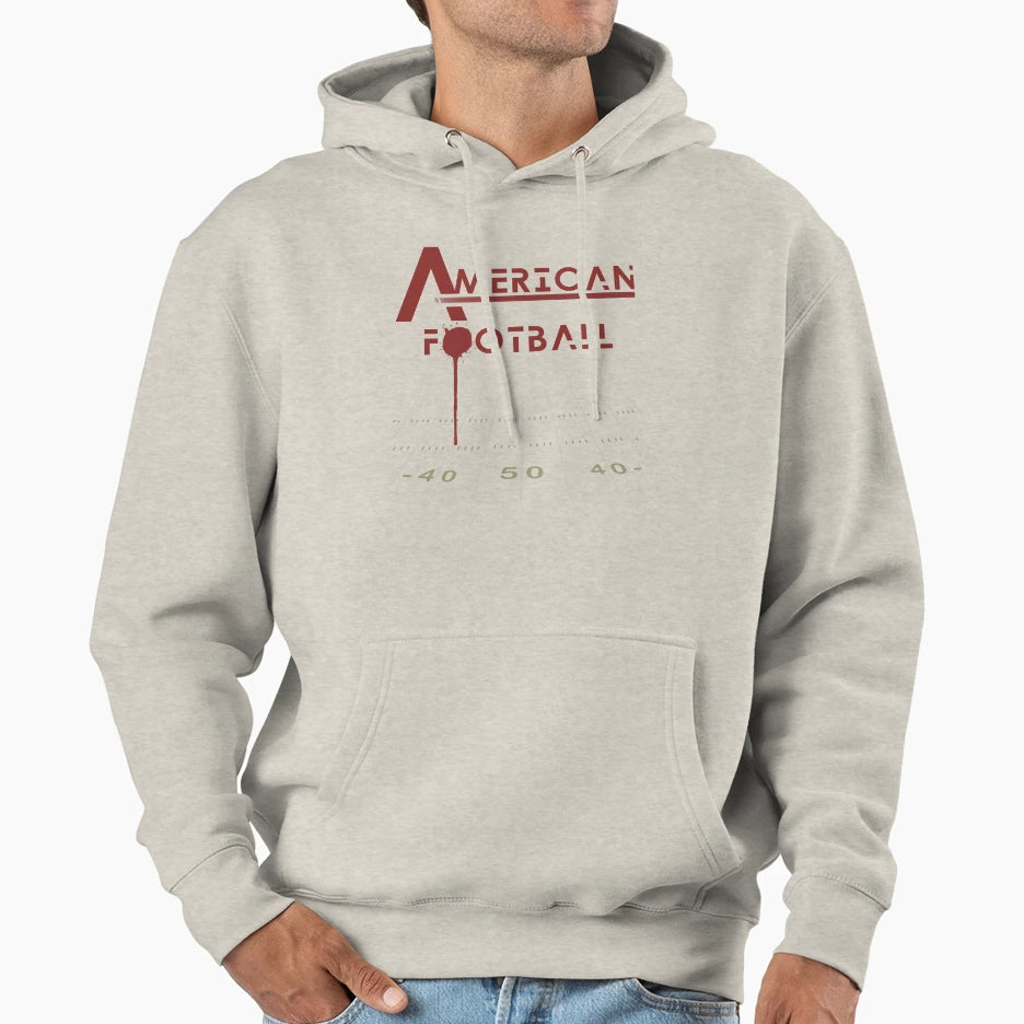 America Must Be American Football Hoodie - Fun Novelty Design Men Women - T-Shirt, Sweatshirt, Hoodie