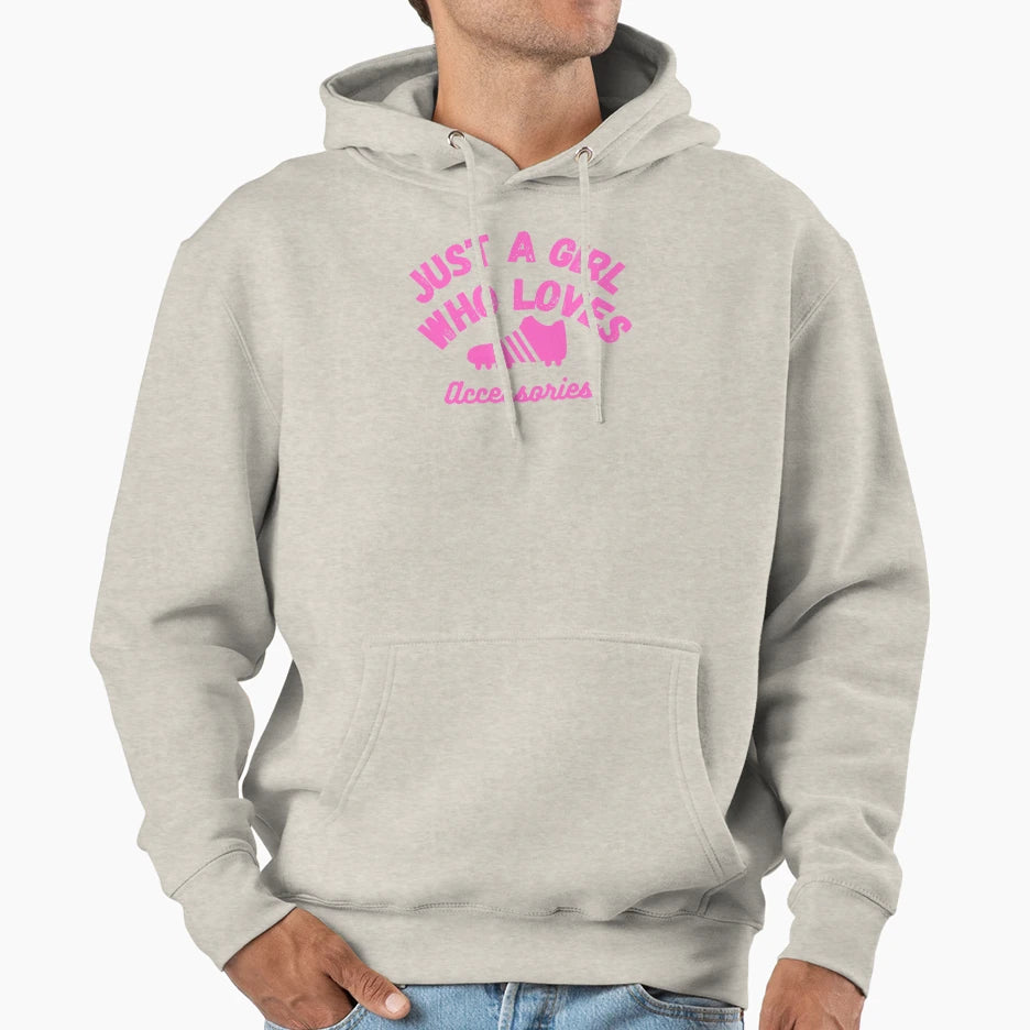 Just Who Loves Cleats Hoodie - Graphic Print Men Women - T-Shirt, Sweatshirt, Hoodie