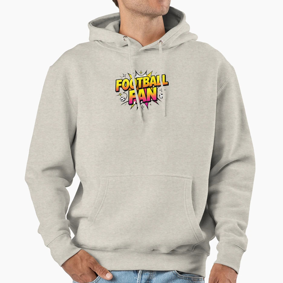 Football Theme Hoodie - Minimalist Print Unisex - T-Shirt, Sweatshirt, Hoodie