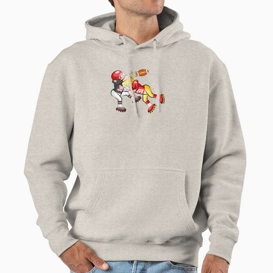 American Football Cartoon 15 41 Hoodie - Trendy Graphic for Adults - T-Shirt, Sweatshirt, Hoodie