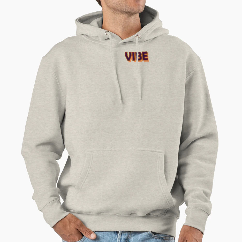 Vibe Hoodie - Minimalist Print Men Women - T-Shirt, Sweatshirt, Hoodie
