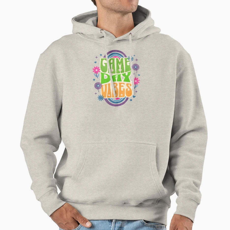 Game Day Vibes Hoodie - Streetwear Style for Adults - T-Shirt, Sweatshirt, Hoodie