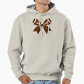 Football Cheer Bow Hoodie - Novelty Apparel Unisex - T-Shirt, Sweatshirt, Hoodie