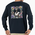 Female Skeleton Ball Among Flowers Sweatshirt - Streetwear Style for Adults - T-Shirt, Sweatshirt, Hoodie