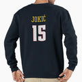 Nikola Joki 15 Nuggets Sweatshirt - Aesthetic Graphic for Adults - T-Shirt, Sweatshirt, Hoodie