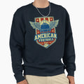 American Football Sweatshirt - Casual Everyday Wear Men Women - T-Shirt, Sweatshirt, Hoodie