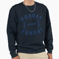 Sunday Funday Football Sweatshirt - Minimalist Print for Adults - T-Shirt, Sweatshirt, Hoodie