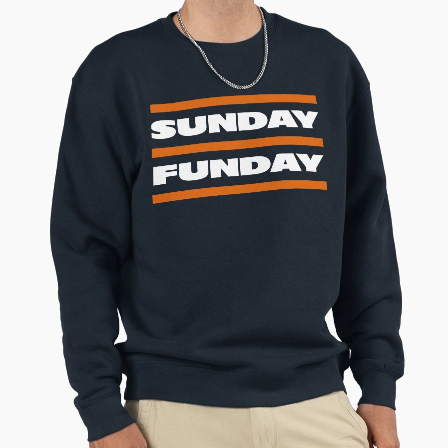 Da Sunday Funday Sweatshirt - Novelty Apparel for Adults - T-Shirt, Sweatshirt, Hoodie