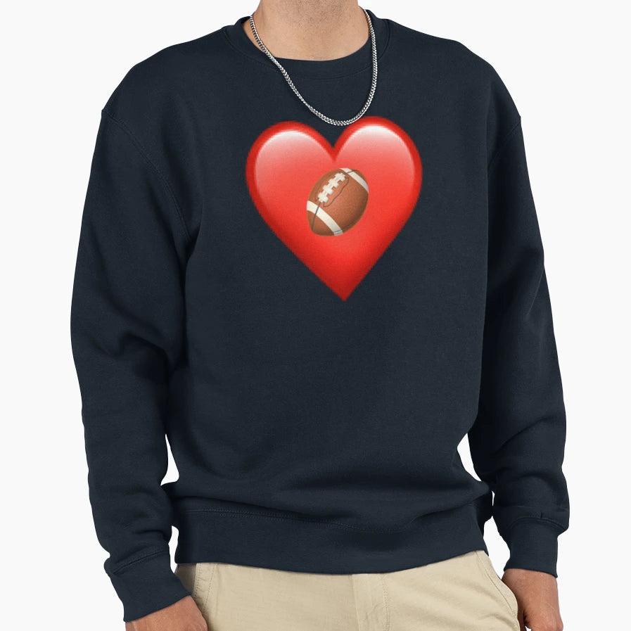 Football Lover Sweatshirt - Trendy Graphic Unisex - T-Shirt, Sweatshirt, Hoodie