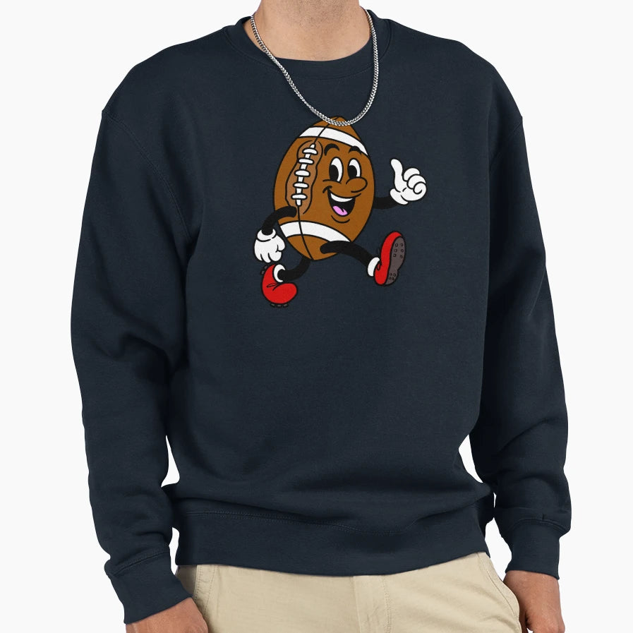Good Mood Football Sweatshirt - Casual Everyday Wear Men Women - T-Shirt, Sweatshirt, Hoodie
