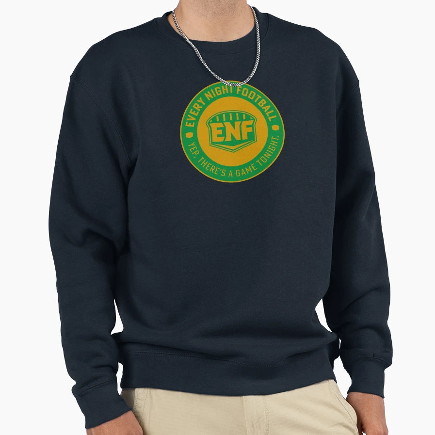 Every Night Football Circular Sweatshirt - Custom Art Print Men Women - T-Shirt, Sweatshirt, Hoodie