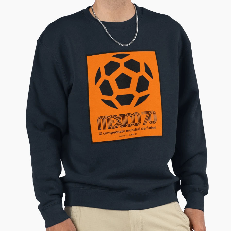 Mexico 70 World Cup Mundial De Sweatshirt - Minimalist Print Men Women - T-Shirt, Sweatshirt, Hoodie
