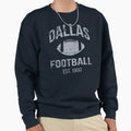 Dallas Football Team Sweatshirt - Streetwear Style for Adults - T-Shirt, Sweatshirt, Hoodie
