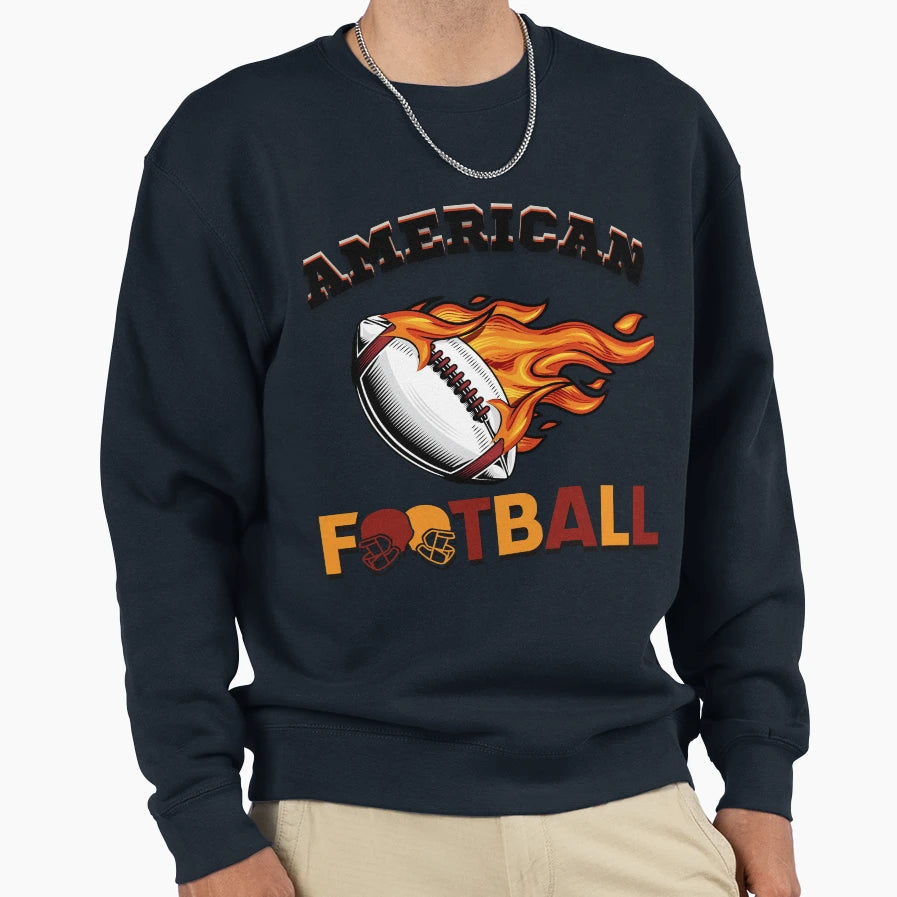 Great American Football Hour Sweatshirt - Minimalist Print Unisex - T-Shirt, Sweatshirt, Hoodie