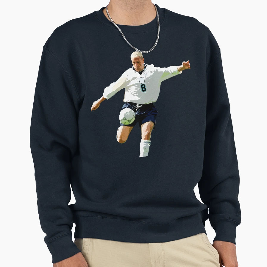 Paul Gascoigne Sweatshirt - Graphic Print Men Women - T-Shirt, Sweatshirt, Hoodie